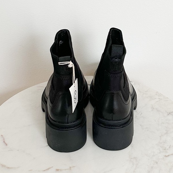 ASH NWT Mastro Leather Pull-On Lug Sole Chelsea Boots EU 40 US 10 - Picture 6 of 7